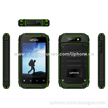Waterproof Mobile Phones with Dual-SIM Card Model S922, 960 x 640 Pixels Resolution